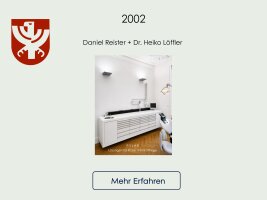 Praxiseinrichtung in Frankfurt aus 2002